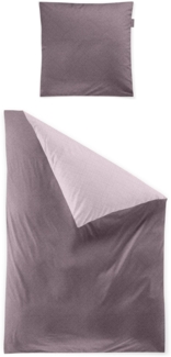 Irisette Edel-Feinbiber Bettwäsche Set Koala 8487 rosa 155 x 200 cm + 1 Kissenbezug 80x80 cm