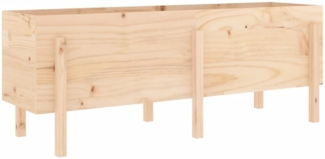 vidaXL Hochbeet 160x50x57 cm Massivholz Kiefer 825219