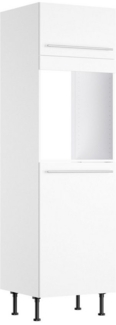 KOCHSTATION Backofen/Kühlumbauschrank KS-Bern2 B 60 cm, H 211,8 cm, 1 Klappe, 1 Tür (H 89,2 cm), 1 feste Blende