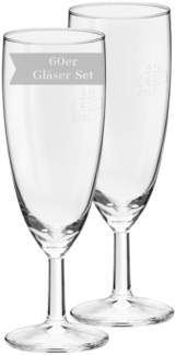 Van Well Royalty Sektglas 0,1 l geeicht 60er Set