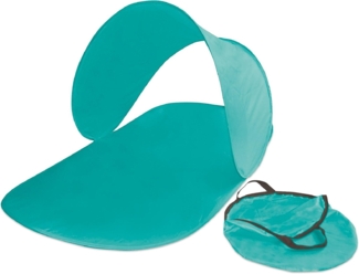 My Note Deco 064362 Strandmuschel/Garten blau türkis 142 x 70 x 50 cm