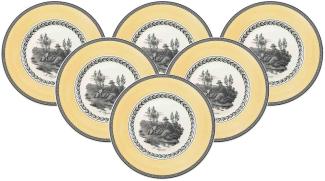 Villeroy & Boch Audun Chasse Frühstücksteller ø 21,6 cm 6er Set - DS