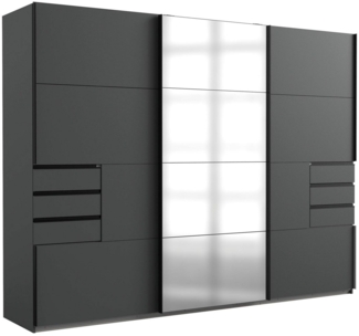 Schwebetürenschrank Saigon Kleiderschrank 270x64x208cm Farbe wählbar