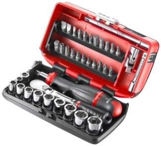Facom Steckschluessel-Set 1/4Z Zoll 38-tlg