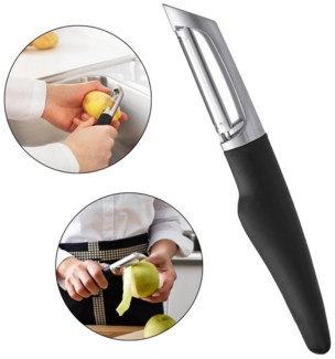 Sarcia. eu Kartoffelschäler VÄRDEFULL Schwarzer Kartoffelschäler 17 cm IKEA