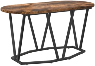 Couchtisch, Sofatisch Geräucherte Eiche 80 x 40 x 40.5 cm