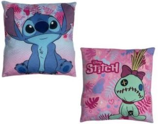 Disney Lilo & Stitch Dekokissen (1 Stk.) aus weichem Polyester für Alltag und Freizeit 38 × 38 cm