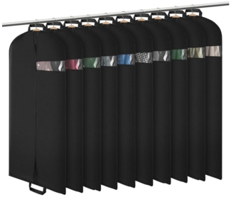 Clanmacy Sitzsack 10St. Kleidersack 100x60cm /150x60cm Vliesstoff Kleiderhülle