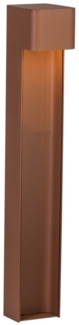 BELID Leuchten No. 7391154 LED Outdoor Pollerleuchte Taurus rost struktur IP54
