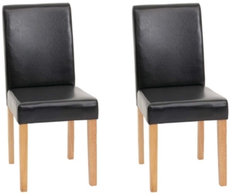 MCW Esszimmerstuhl Littau-L-6 (Set, 2 St), 6er-Set, Rutschfest durch Kunststoffuntersatz, Abgerundete Kanten