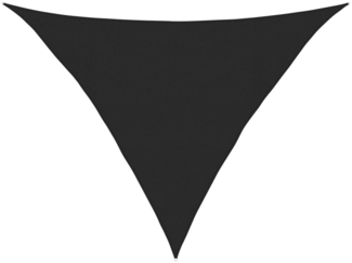 vidaXL Sonnensegel 160 g/m² Schwarz 4x4x5,8 m HDPE 311754