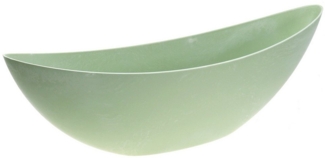 Viana Blumentopf Deko-Schale Pflanzschale Pastellgrün 55x14,5 cm H17cm Pflanzgefäß