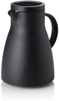 Isolierkanne, 1 ltr, Ø 14,5 cm, Höhe 22 cm, schwarz, Polypropylen