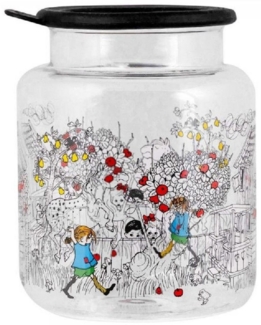 Muurla Keksdose Vorratsglas Pippi Langstrumpf Nach Hause (2,0 L)