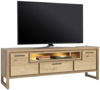 Lowboard Nystead, Holz, Holzfarben, 170 x 60 x 42 cm