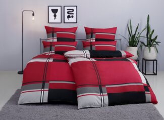 my home Bettwäsche NINA, in verschiedenen Qualitäten, Microfaser, 2 teilig, in den Größen: 135x200 oder 155x220 cm