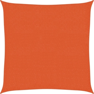 vidaXL Sonnensegel 160 g/m² Orange 2,5x2,5 m HDPE 311658