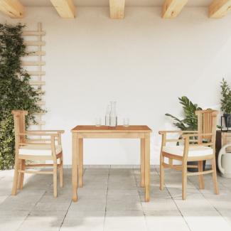 vidaXL 3-tlg. Garten-Essgruppe Massivholz Teak 3155761