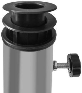 osoltus Universal Reduzierringe für Schirm Ständer 3 tlg. 48/40/36 mm