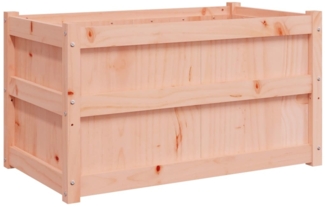 vidaXL Pflanzkübel 90x50x50 cm Massivholz Douglasie 837465