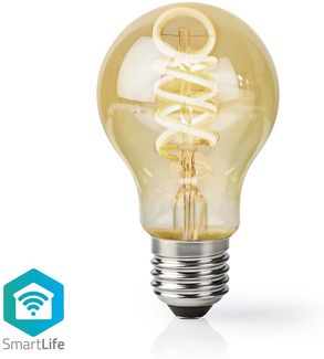 SmartLife LED Filament Lampe | Wi-Fi | E27 | 360 lm | 4.9 W | Warm bis kühlen weiß | 1800 - 6500 K | Glas | Android™ / IOS | Birne | 1 Stück