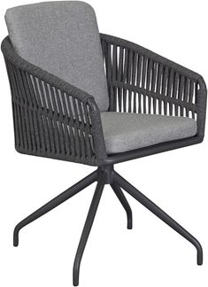 LC Garden Genua Drehstuhl Anthrazit
