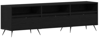 vidaXL TV-Schrank Schwarz 150x30x44,5 cm Holzwerkstoff 862136