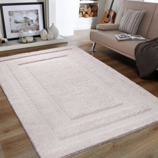 Sanat Hochflor-Teppich Luxus 3500, rechteckig, Höhe: 30 mm, robuster Langflor, weich, Wohnzimmer, Schlafzimmer
