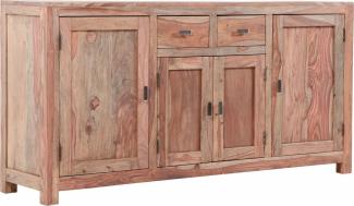 Gutmann Factory Sideboard Inka, Kommode aus massivem Sheesham Holz, Breite 181 cm