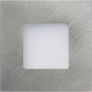 Heitronic Nr. 27693-HE LED Panel NIZZA 75x75 Eckig warmweiss edelstahl