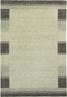Morgenland Gabbeh Teppich - Indus - Luxo - rechteckig - 240 x 170 - Silber