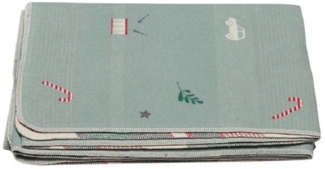 Wohndecke Silvretta 'Spielzeug allover' 140x200 cm, DAVID FUSSENEGGER