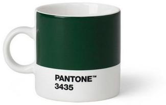 PANTONE Kaffeeservice, Fine Bone, PANTONE Porzellan Espressotasse, dickwandig, spülmaschinenfest, 120ml