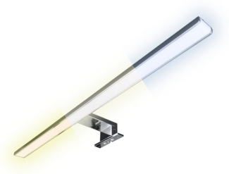 kalb LED Spiegelleuchte LED 3 Farben in 1 Badleuchte Badlampe Spiegellampe 230V, warmweiß - kaltweiß