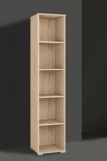 Bücherregal Optimal Standregal 43cm Sonoma Eiche hell