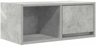 vidaXL TV-Schrank Betongrau 60 x 31 x 25,5 cm Holzwerkstoff 861442