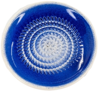 Kaladia Multireibe 810, Dunkelblau, Keramik, handbemalte Reibeteller Unifarben Keramik - Made in Spain