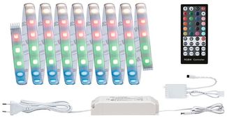 RGBW LED Strip, Fernbedienung, dimmbar, L 300 cm