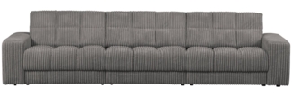 Sofa Date 3-Sitzer mit Cordbezug, Terrazzo