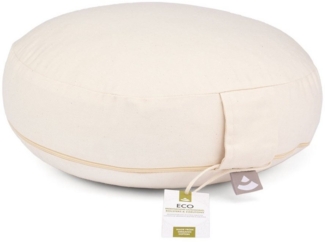 bodhi Meditationskissen Meditationskissen RONDO ECO EXTRA FLACH Dinkel natur
