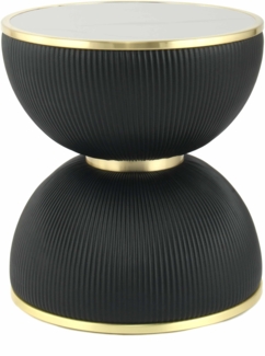 Beistelltisch Jokai 225 Schwarz