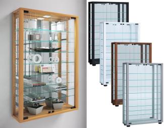 VCM Hängevitrine Wandvitrine Glasvitrine Vitrosa Mini Spiegel (1-St)