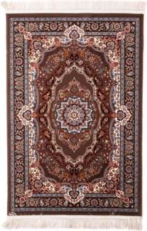 Morgenland Orientteppich - Gila - rechteckig - 225 x 150 - Braun