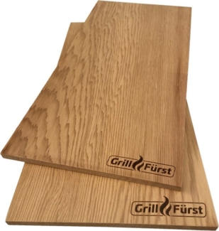 Grillfürst Räucherbrett Grillfürst Räucherbretter Zeder XL 40 x 19,5 x 1,1 cm 2er Set