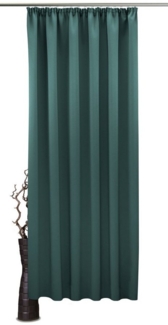 VHG Verdunkelungsvorhang Leon, Kräuselband (1 St), verdunkelnd, Polyester, Raumverdunklung