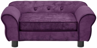 vidaXL Hundesofa Burgunderrot 72x45x30 cm Plüsch 171041