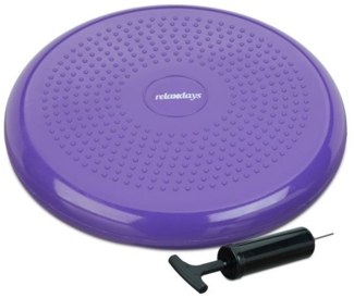 3 x Balance Kissen lila mit Luftpumpe 10025783