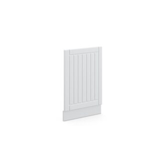 Vicco Frontblende Fame-Line, Weiß Landhaus/Weiß, 45 cm ohne Arbeitsplatte