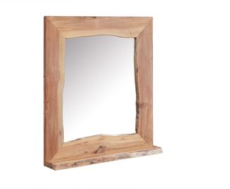 Badspiegel Akazie 70 x 12 x 78 natur lackiert PURE ACACIA #613