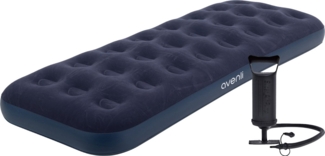 Avenli Luftbett Avenli aufblasbares Luftbett / Campingmatratze Set 191 x 73 x 22 cm, (Luftmatratze für 1 Person), Gästebett inklusive Luftpumpe